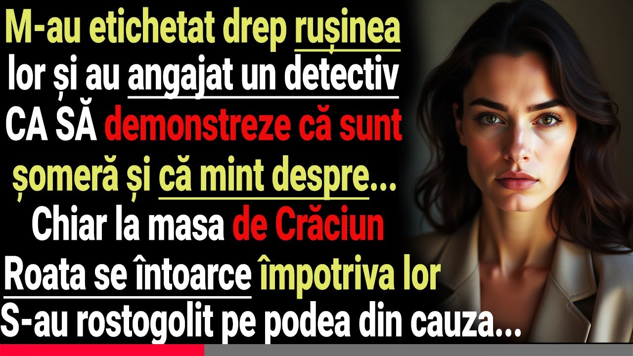 MAMA A ANGAJAT UN DETECTIV SĂ MĂ UMILEASCĂ LA CINA DE CRĂCIUN… DAR A DESCOPERIT CĂ EA ERA IMPOSTORUL