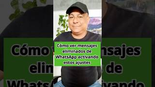 How to view deleted WhatsApp messages by enabling these settings #whatsapptricks #cellphonetricks