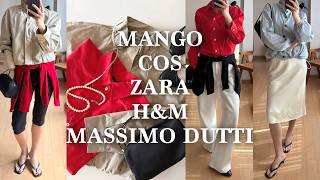(HAUL) Recommendations for Spring Must-Haves from SPA Brands! / Zara, COS, Massimo Dutti, H&M, Mango