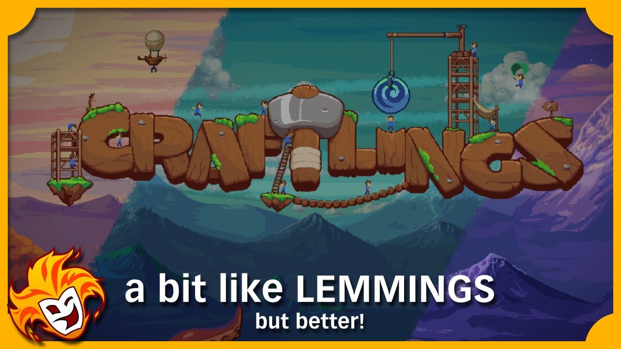 Craftlings ~ It's a bit like Lemmings - but better!