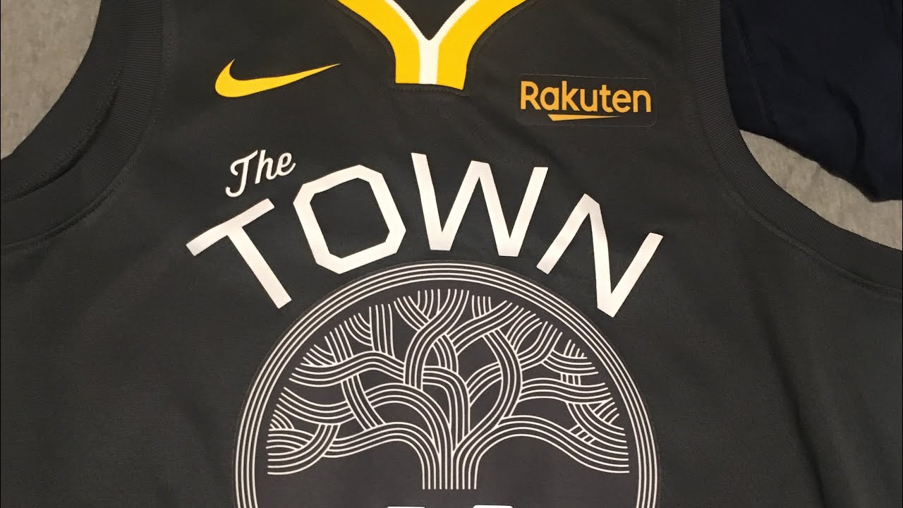 warriors jersey the town