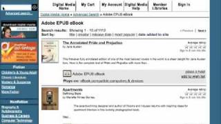 Library eBooks Part I: Finding eBooks Using My Media Mall
