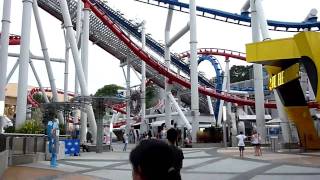 20111016 - Aldrin @ Singapore Battlestar Galactica Roller Coaster 1.mp4