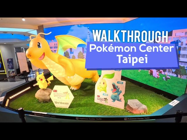 Walkthrough: Pokemon Center Taipei | Jan 30, 2026 - YouTube