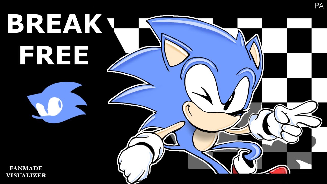 FAN VISUALIZER / ANIMATIC : BREAK FREE | SONIC.EXE OUTCOME MEMORIES