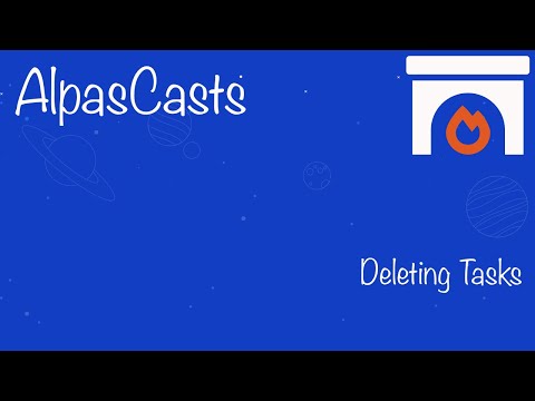 Tasks: Deleting Tasks
