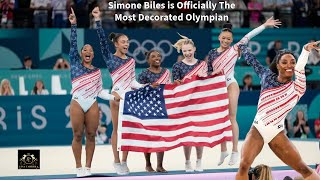Simone Biles Wins Eighth Olympic Medal, Becomes America's Most Decorated Medalist