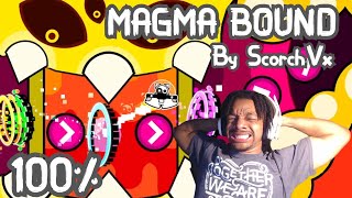 GEOMETRY DASH MAGMA BOUND 100%  [INSANE DEMON]