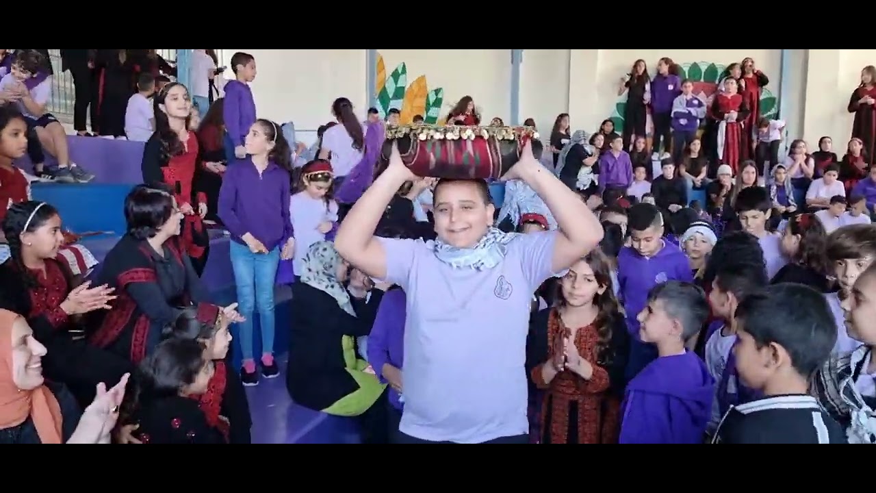 احياء التراث الفلسطيني في مدرسة الحكيم الابتدائية