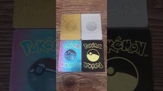 “pokemon” card cold, silver, rainbow, black