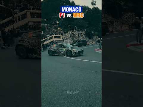 Why WRC Rally Drivers Make F1 Look Boring in Monaco! #wrc #f1