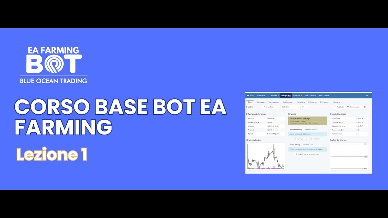 Corso base BOT EA Farming lezione 1 - YouTube