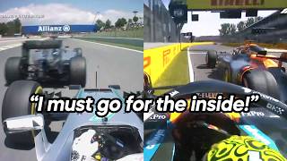 When a F1 driver's tunnel vision overwhelms his logic