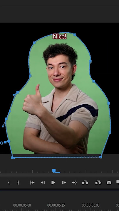 Motoki Maxted Teaches Us How To Edit Green Screen Footage in #premierepro | #adobe #shorts