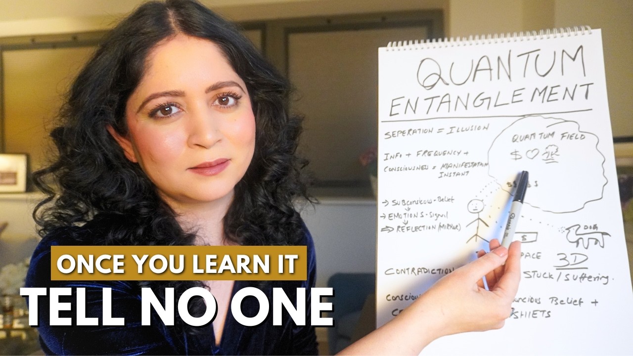 Как только вы освоите квантовую запутанность, ваше подсознание высвободит вашу скрытую энергию.