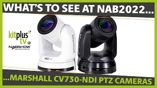 Marshall CV730 BHN High-Bandwidth NDI PTZ Camera