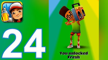 Subway Surfers - Gameplay Walkthrough Part 24 - Fresh (iOS, Android)