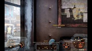 Watoga Brotherhood Vendorbot Clipping in the wall