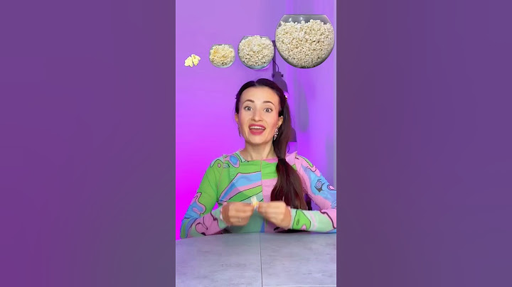 from small to giant pop corn #katebrush #funny #shorts