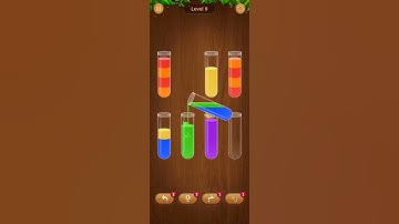 Water Sort level 09- Color Sort Game, All level,playlist, Fantasy Word Games