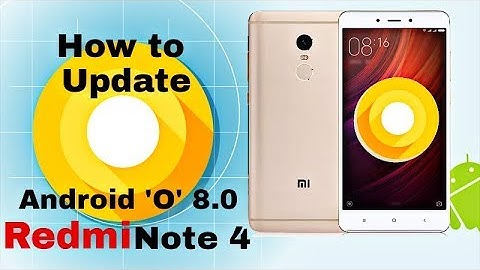 How to update Android O (8.0.0) in Redmi Note 4 HINDI | Android O (Oreo) 8.0 Beta version |