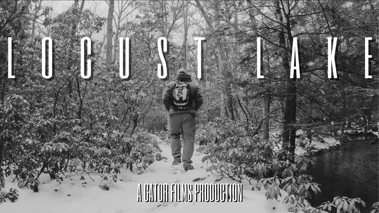 Quiet Winter Hiking at Locust Lake State Park