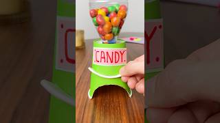 Let's Make DIY CANDY Dispenser! 💛🍬😍 #kidssong #diy #art #craft
