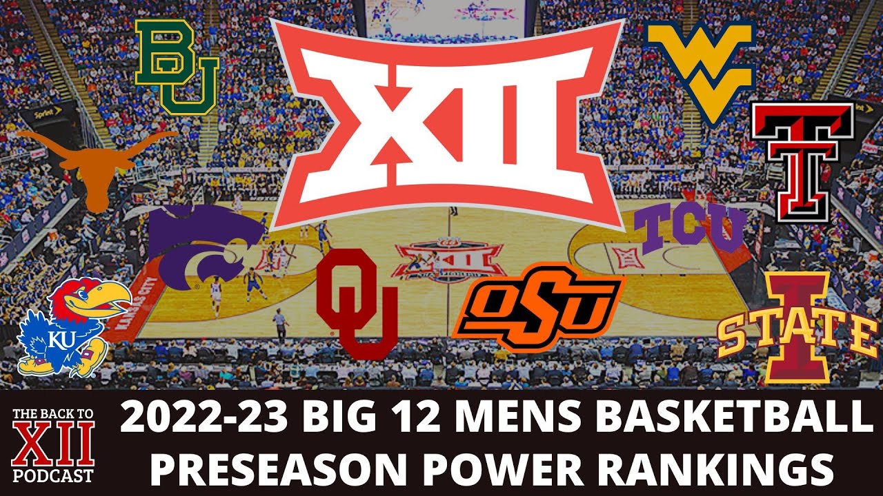 Big 12 Men’s Basketball Preseason Power Rankings & Predictions | Where ...