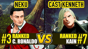 FF COTW ▰ NEKU (#3 Ranked Cristiano Ronaldo) vs CAST KENNETH (#7 Ranked Kain) ▰ High Level Gameplay
