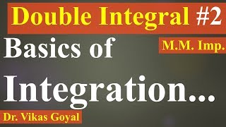 Double Integral #2 in Hindi (V.Imp.) | Multiple Integral | Integral Calculus | Engineering Maths