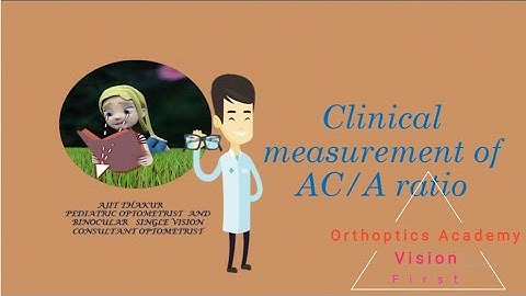 Calculation of AC/A ratio| Heterophoria Method| Gradient Method| Clinical Measuring of AC/A ratio