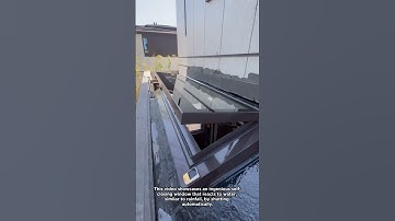 Smart Rain-Sensing Window