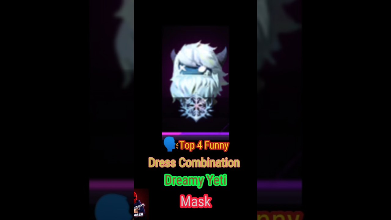 2/365 days 💝4 Funny dress Combination Yeti Mask 🎭 