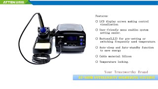 Atten AT-989D Constant Temperature Controllable Digital Soldering Station
