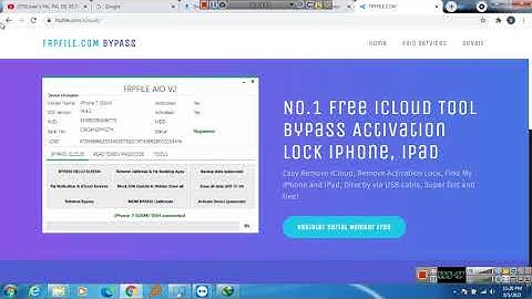 FREE IPHONE 7 IOS 14.7.1 ICLOUD BYPASS BY FRPFILE AIO 100%DONE