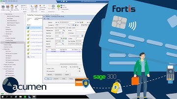 Fortis for Sage 300: Increase Profitability with Integrated Payments