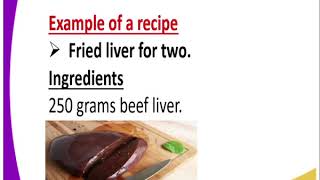 English form 4, Recipe,lesson  6 screenshot 3