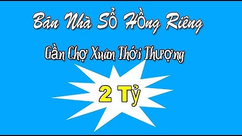 👉👉Nhà Sổ Hồng Riêng Mặt Tiền Xuân Thới Thượng Hóc Môn 2 Tỷ