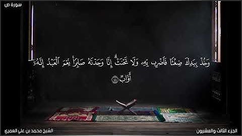 تلاوة مختارة من سورة ص تراويح ١٤٤٦  الشيخ محمد بن علي العمري