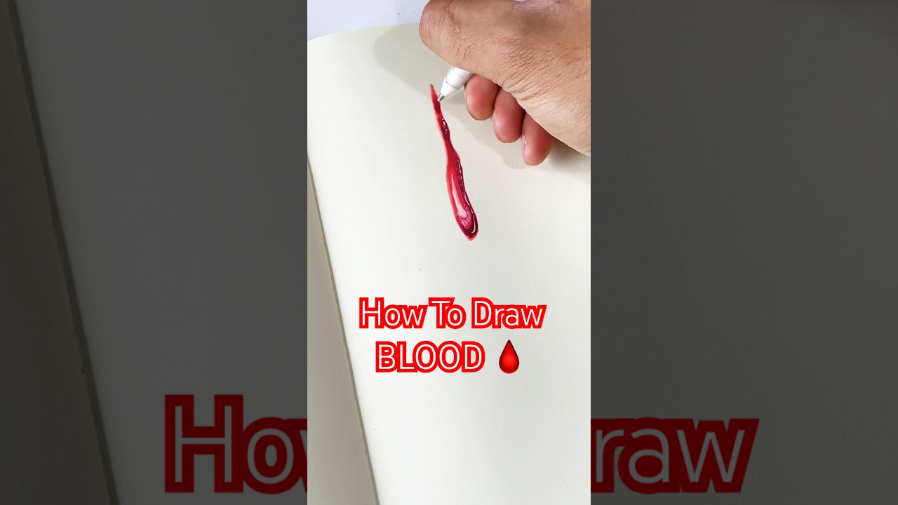 BLOOD TUTORIAL 🩸✍️ 