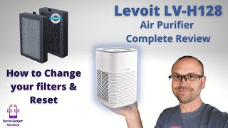 Levoit - LV-H128 Desktop True HEPA Air Purifier, TV & Home
