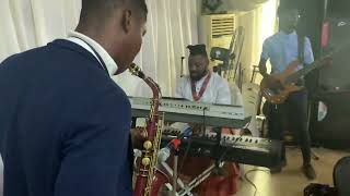 Jamming Bossanova after Church service with Annie Sax and Demon Keyz