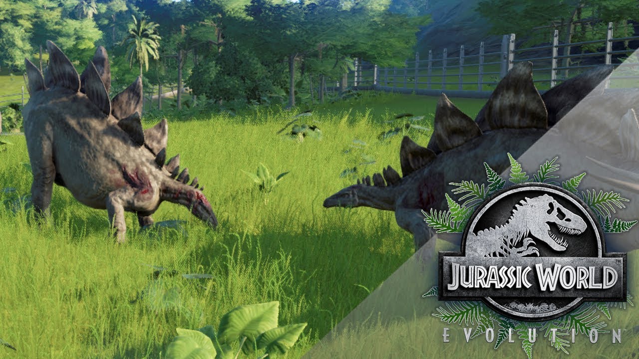 Brutal Battle of Stegosaurus Spikes!! 🦕🌿 Jurassic World Evolution