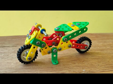 Video Lắp xe máy cực chất từ bộ lắp ghép mô hình kĩ thuật... - YouTube