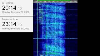 The Buzzer/UVB-76(4625Khz) February 21st 2022 20:13UTC most likely fake voice message by pirates