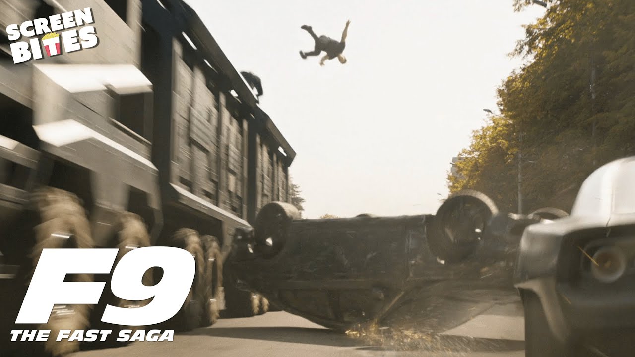 Speed returns. F9 the fast Saga (2021) - the minefield Chase Scene.
