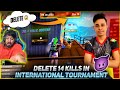 Tm delete 14 kills in international tournament  tm vs int teams  21 kills booyah  rocky  rdx