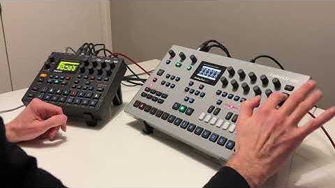 Elektron Analog Four #03 - Polyphonic jam with Digitakt