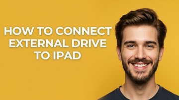 How To Connect External Drive To Ipad - GUIDE!