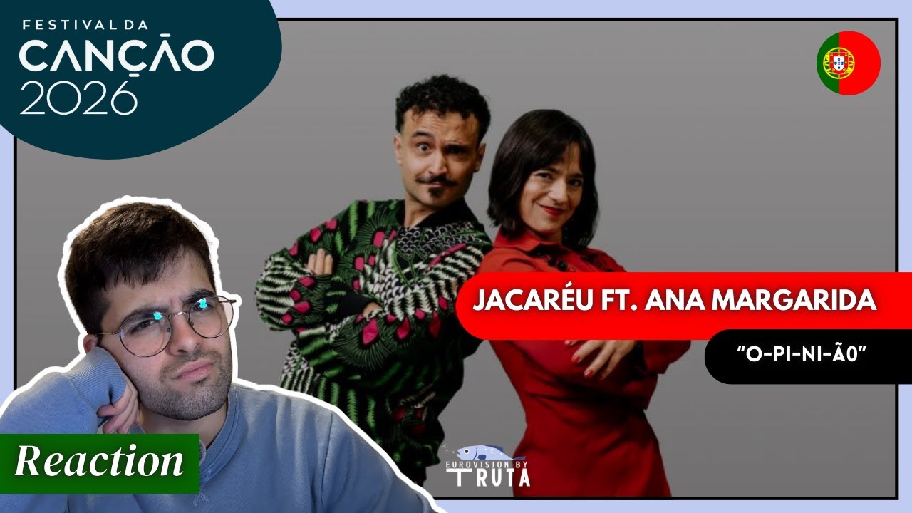 🇵🇹 REACTION | JACARÉU ft. ANA MARGARIDA - 